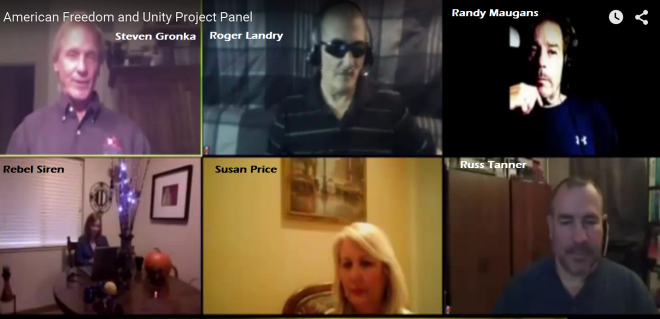 American Freedom and Unity Project Panelists Sept 30 2015